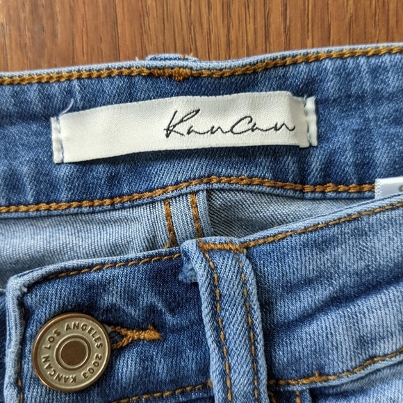 KanCan Super Distressed Skinny Jeans - Sz 25 - Picture 3 of 7